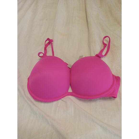 PINK Victoria’s Secret Women's Size 34C Pink Wear Everywhere Super Push Up Bra - Picture 1 of 5